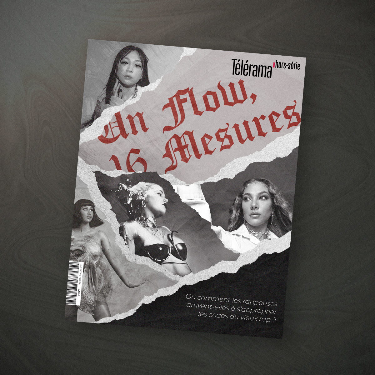 Miniature de mon magazine fictif dédié au "Rap féminin"